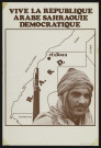 Essonne [Département]. - PARTI SOCIALISTE UNIFIE. Vive la république arabe sahraouie démocratique (1975). 