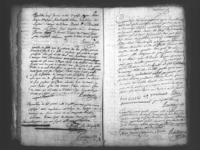 ETAMPES. Paroisse Saint-Martin : Baptêmes, mariages, sépultures : registre paroissial (1768-1775). 