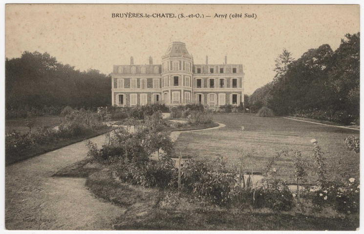 BRUYERES-LE-CHATEL. - Le château d'Arny, Roisin. 