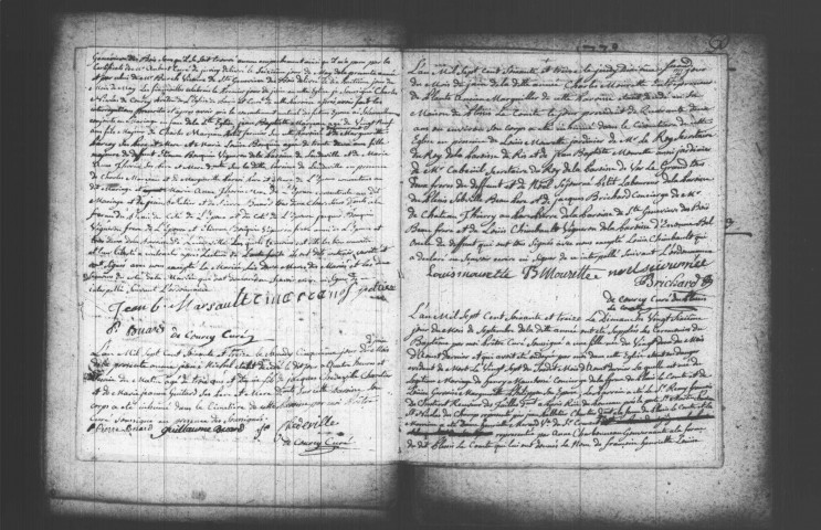 FLEURY-MEROGIS. (Plessis-le-Comte). Paroisse Saint-Rédempteur : Baptêmes, mariages, sépultures : registre paroissial (1751-1773). 