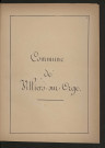 VILLIERS-SUR-ORGE. - Monographie communale [1899] : 2 bandes, 8 vues. 
