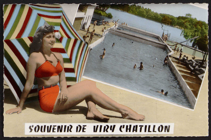 VIRY-CHATILLON.- Souvenir de Viry-Chatillon.