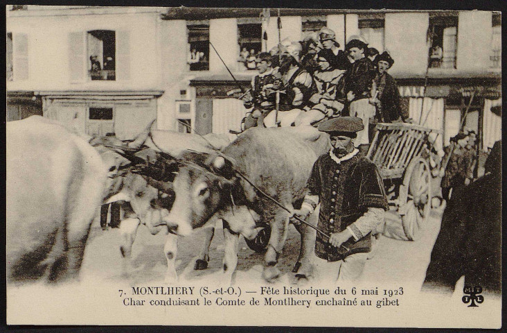 Montlhéry.- Kermesse Fête historique du du 6 mai 1923 (n° 7). 