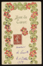LEUVILLE-SUR-ORGE. - Don du coeur. 1908, timbre à 10 centimes, couleur. 