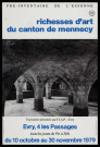 EVRY.- Richesse d'art du canton de Mennecy, F.I.A.P d'Evry, 10 octobre-30 novembre 1979. 