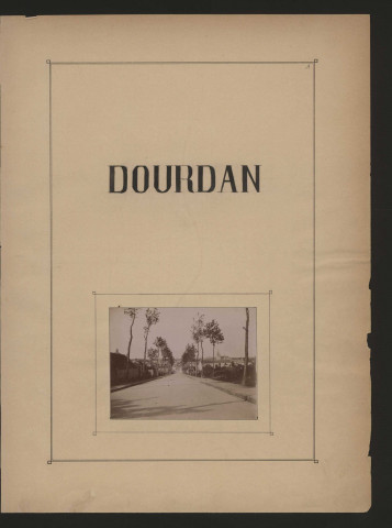 DOURDAN (1899). 30 vues de microfilm 35 mm en bandes de 5 vues. 
