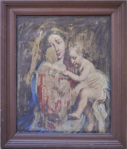 tableau : Vierge à l'Enfant