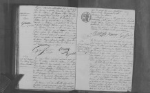 SAINTE-GENEVIEVE-DES-BOIS. Naissances, mariages, décès : registre d'état civil (1844-1857). 