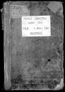 ANGERVILLE. - Matrice des propriétés bâties et non bâties : folios 1047 à la fin [cadastre rénové en 1936]. 
