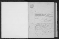 FONTENAY-LE-VICOMTE. Naissances, mariages, décès : registre d'état civil (1853-1872). 
