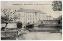 BALLANCOURT-SUR-ESSONNE. - Hameau du Petit-Saussaye. Le moulin, Royer, 1907, 1 mot, 5 c, ad. 