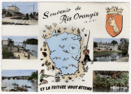 RIS-ORANGIS. - Souvenir de Ris-Orangis [Editeur Combier, 1960, couleur]. 
