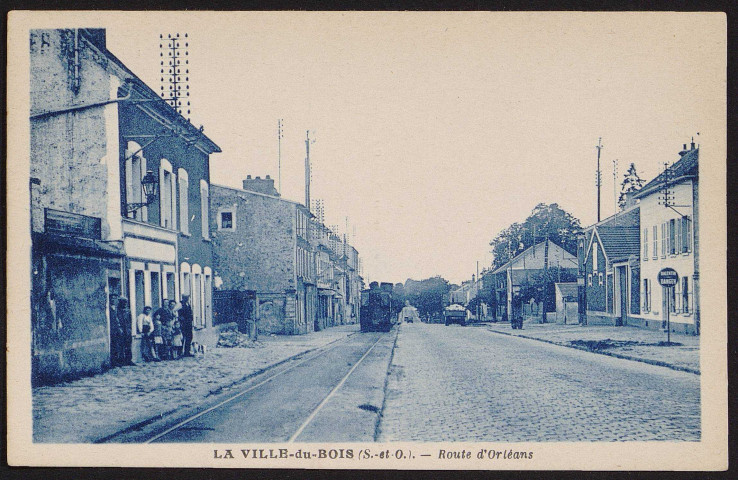 VILLE-DU-BOIS (LA). - Route d'Orléans [1920-1930].