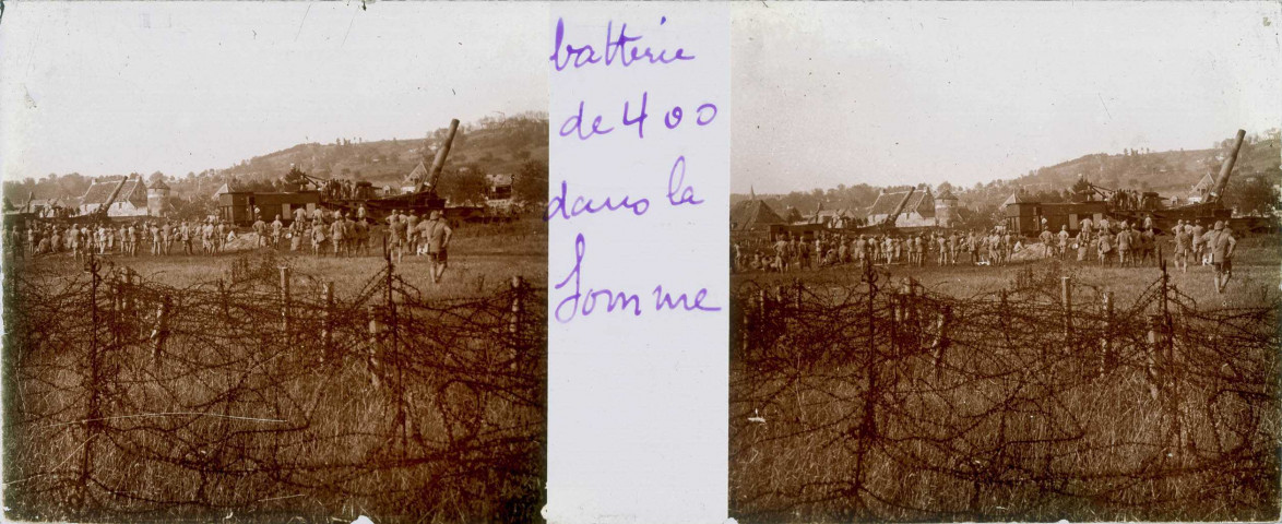 Batterie de 400 dans la Somme (s.n.)