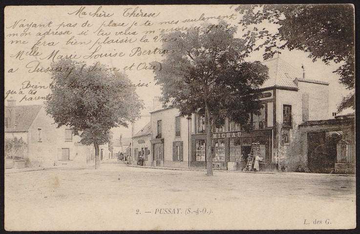 Pussay.- Place (22 août 1903) 