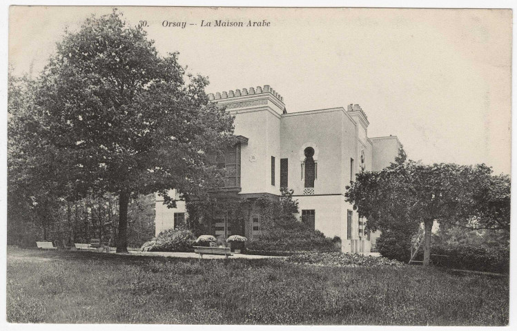 ORSAY. - La maison arabe [Editeur Bourdier, 1909, timbre à 5 centimes]. 