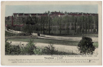 EPINAY-SUR-ORGE. - Vaucluse. L'asile. Thévenet (1934), coloriée [notice sur l'origine de la propriété]. 