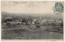 BIEVRES. - Le panorama, 1902, 1 ligne, 5 c, ad. 