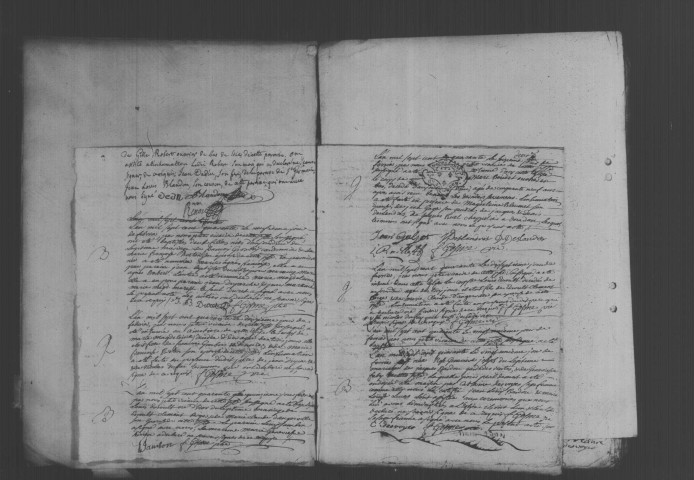 DOURDAN. Paroisse SAINT-PIERRE. - Baptêmes, mariages, sépultures : registre paroissial (1740-1744).
DOURDAN. Paroisse SAINT-GERMAIN. - Baptêmes, mariages, sépultures : registre paroissial (1740-1744).
DOURDAN. HÔTEL-DIEU. - Sépultures : registre paroissial (1740-1744). [Lacunes sépultures (1742-1743). Les registres des deux paroisses et de l'Hôtel-dieu sont reliés ensemble.] 