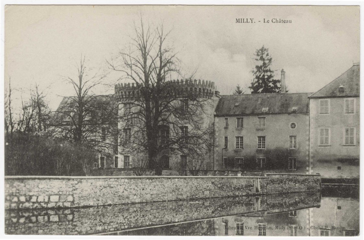 MILLY-LA-FORET. - Le château [Editeur Hamelin]. 