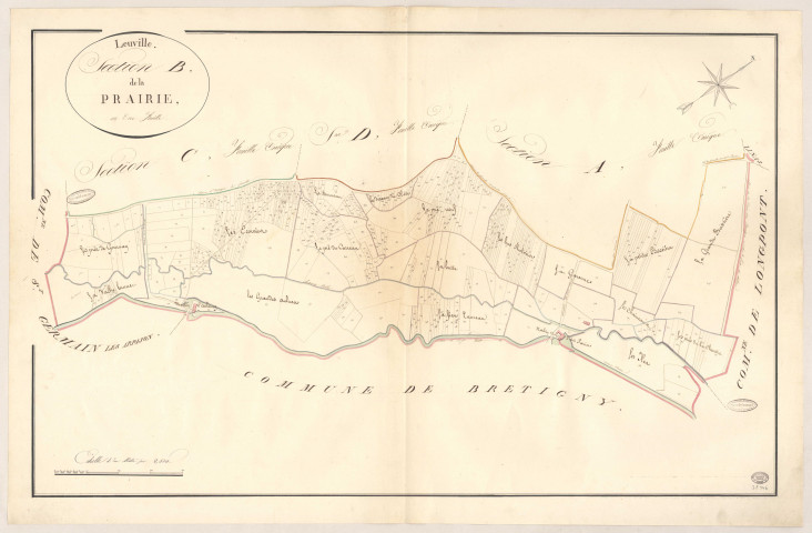 LEUVILLE-SUR-ORGE. - Section B : Prairie (la).