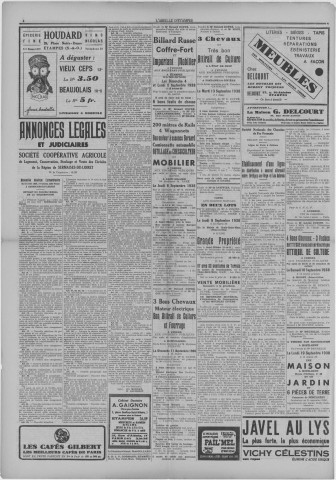 n° 36 (3 septembre 1938)