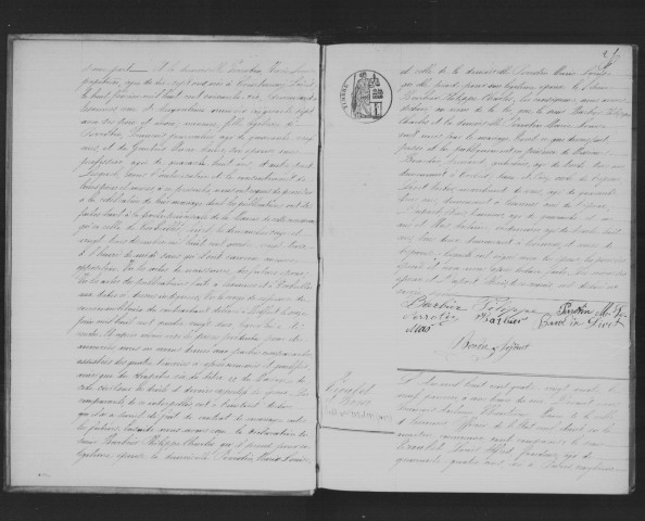 ESSONNES. Mariages : registre d'état civil (1884). 