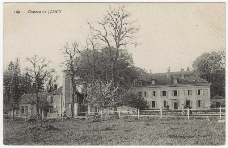 VARENNES-JARCY. - Château de Jarcy et tour de l'ancienne abbaye [Editeur Mulard]. 