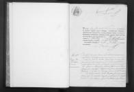 MOIGNY-SUR-ECOLE. Naissances, mariages, décès : registre d'état civil (1861-1875). 