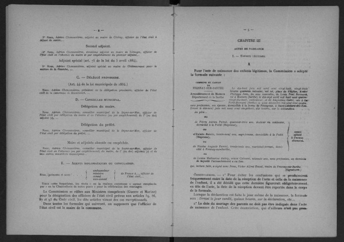 PALAISEAU. - Mariages : registre d'état civil.