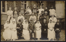 Brétigny-sur-Orge.- Etablissements L. Clause : hôpital auxiliaire n° 10 (Société française de secours aux blessés de guerre) [1914-1919]. 