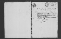 VILLEBON-SUR-YVETTE. Naissances, mariages, décès : registre d'état civil (1824-1839). 