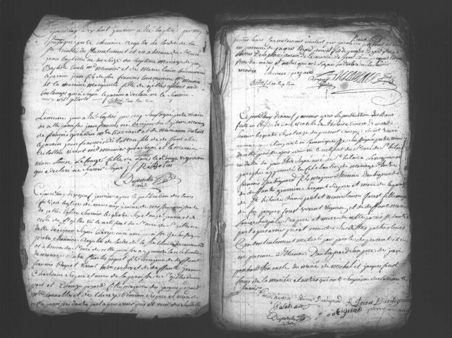 ETAMPES. Paroisse Saint-Martin : Baptêmes, mariages, sépultures : registre paroissial (1761-1767). 