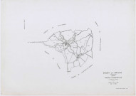 SOUZY-LA-BRICHE, plans minutes de conservation : tableau d'assemblage, 1933, Ech. 1/10000 ; plans des sections A1, A3, B1, B3, 1933, Ech. 1/2500, section A2, 1933, Ech. 1/1250, sections ZA, ZB, ZC, ZD, ZE, 1961, Ech. 1/2000. Polyester. N et B. Dim. 105 x 80 cm [11 plans]. 