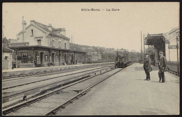 Athis-Mons.- La gare [1904-1920]. 