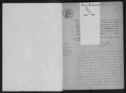 BUNO-BONNEVAUX.- Naissances, mariages, décès : registre d'état civil (1906-1919). 