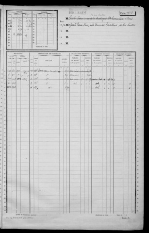VIRY-CHATILLON. - Matrice des propriétés non bâties : folios 1901 à 2498 [cadastre rénové en 1975]. 