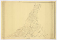 Plan topographique régulier de VERRIERES-LE-BUISSON (feuille nord) dressé et dessiné par L. LEMAIRE, géomètre-expert, vérifié par M. AMBROISE, ingénieur-géomètre, feuille 1, Ministère de la Reconstruction et de l'Urbanisme, 1945. Ech. 1/2.000. N et B. Dim. 0,75 x 1,04. 