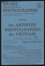 BIEVRES. - Exposition : les artistes photographes du Vietnam, Musée français de la photographie, Mairie de Bièvres, [15 mars-25 mai 1971]. 