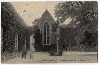 BOUVILLE. - Château de Farcheville. La chapelle, Vve Thomas, 1913, 12 lignes, 10 c, ad. 
