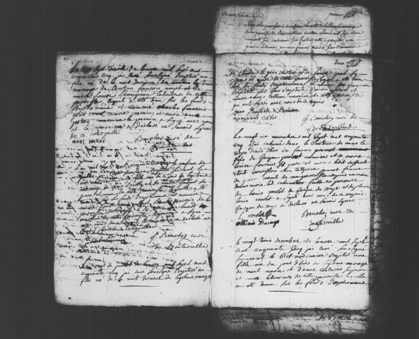 BOUTERVILLIERS. Paroisse Saint-Jean-Baptiste : Baptêmes, mariages, sépultures : registre paroissial (1755-1790). 