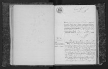 MAUCHAMPS. Naissances, mariages, décès : registre d'état civil (1861-1875). 
