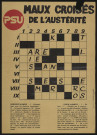 Essonne [Département]. - PARTI SOCIALISTE UNIFIE. Maux croisés de l'austérité (1979). 
