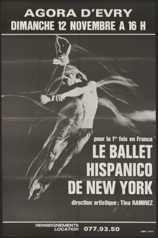EVRY. - Le ballet Hispanico de New-York, Agora d'Evry, [12 novembre 1978]. 