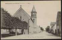 MORSANG-SUR-SEINE.- L'église [1915-1930].