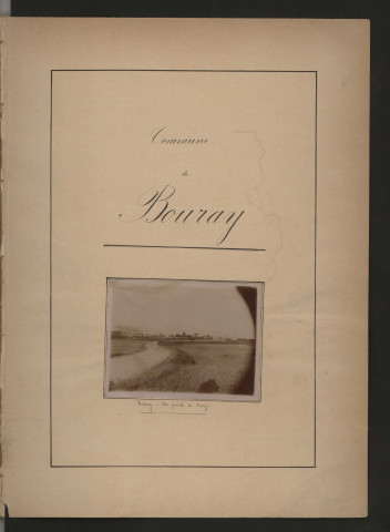 BOURAY-SUR-JUINE (1899). 15 vues de microfilm 35 mm en bandes de 5 vues. 