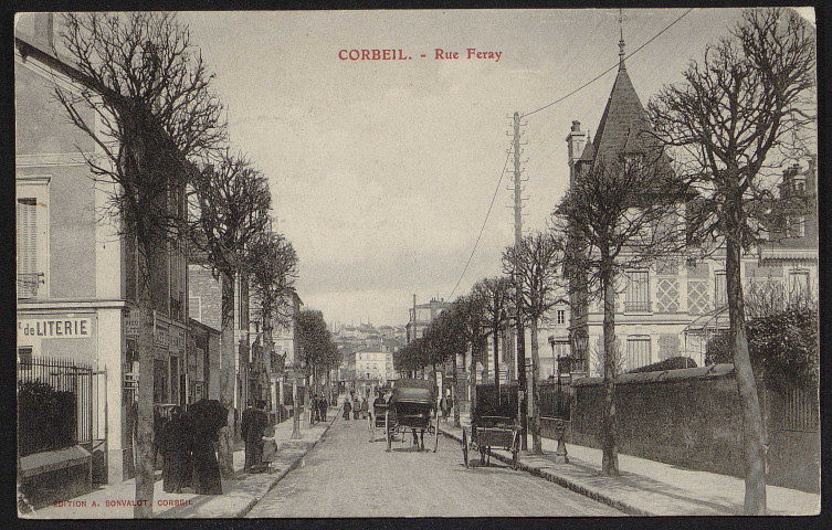 Corbeil-Essonnes.- Rue Féray (31 décembre 1905). 