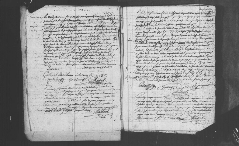 ETRECHY. Paroisse Saint-Etienne : Baptêmes, mariages, sépultures : registre paroissial (1751-1769). 