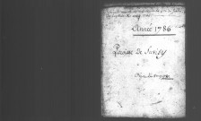 JUVISY-SUR-ORGE. Paroisse Saint-Nicolas : Baptêmes, mariages, sépultures : registre paroissial ; naissances, mariages, décès (1786-an IV). 