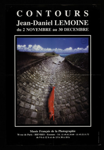 BIEVRES.- Exposition : Contours. Jean-Daniel Lemoine, Musée français de la photographie, [2 novembre-30 décembre 1991]. 
